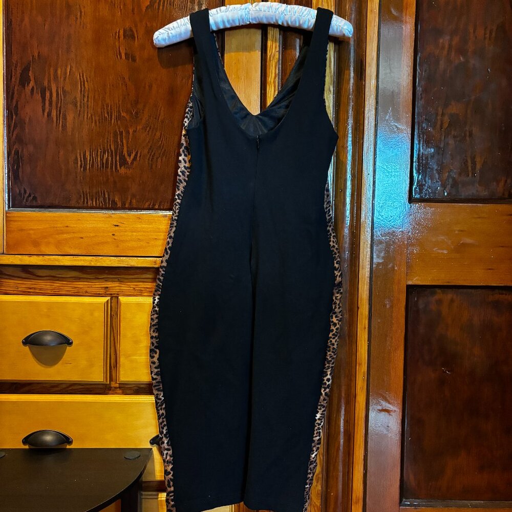 Astr Leopard Print Form Fitting Cocktail Dress Si… - image 6